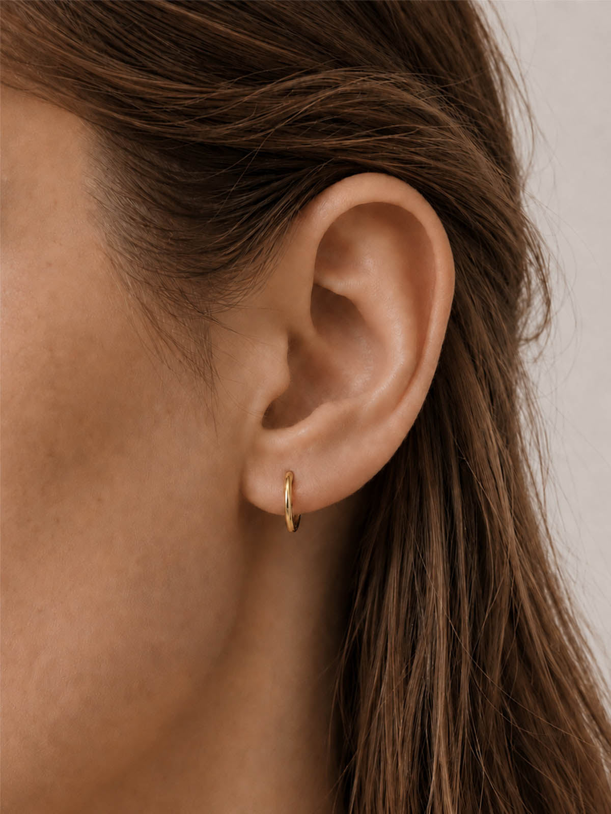 Mini Gold Hoop
