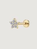 Pavé Star Flat Back Stud