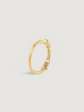 14K Solid Gold Minimalist Classic Hoop Earrings